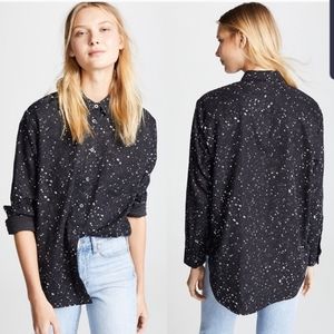 NWOT Madewell Classic star print button down
